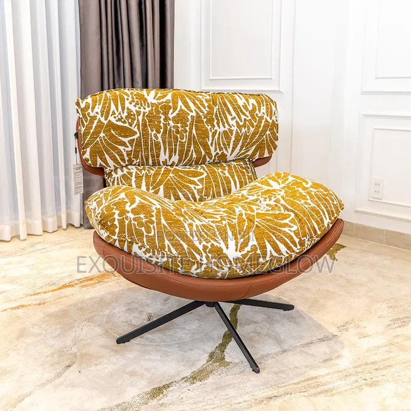 Modern Swivel Lounge Chair Available for Purchase
