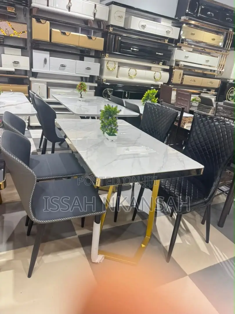 Marble Table and 4 Chairs