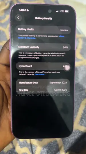 Apple iPhone 16 Plus 128 GB Pink