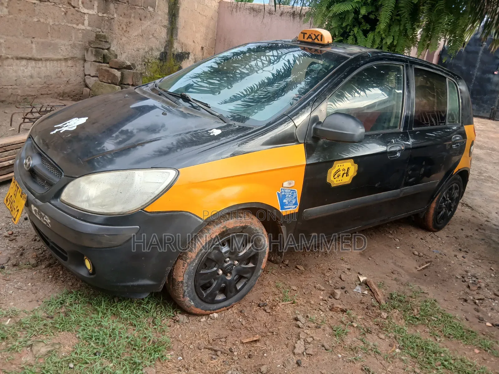 Hyundai Getz 2009 Black