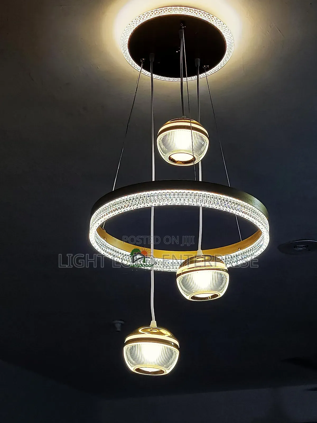Semi Onion Led Pendant Light