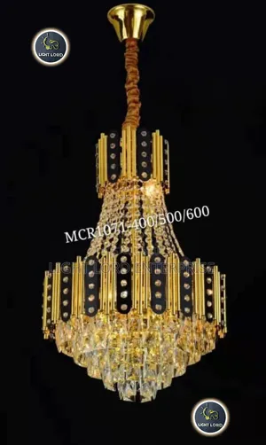 Tapped Egg Sheil 600mm Chandelier Light