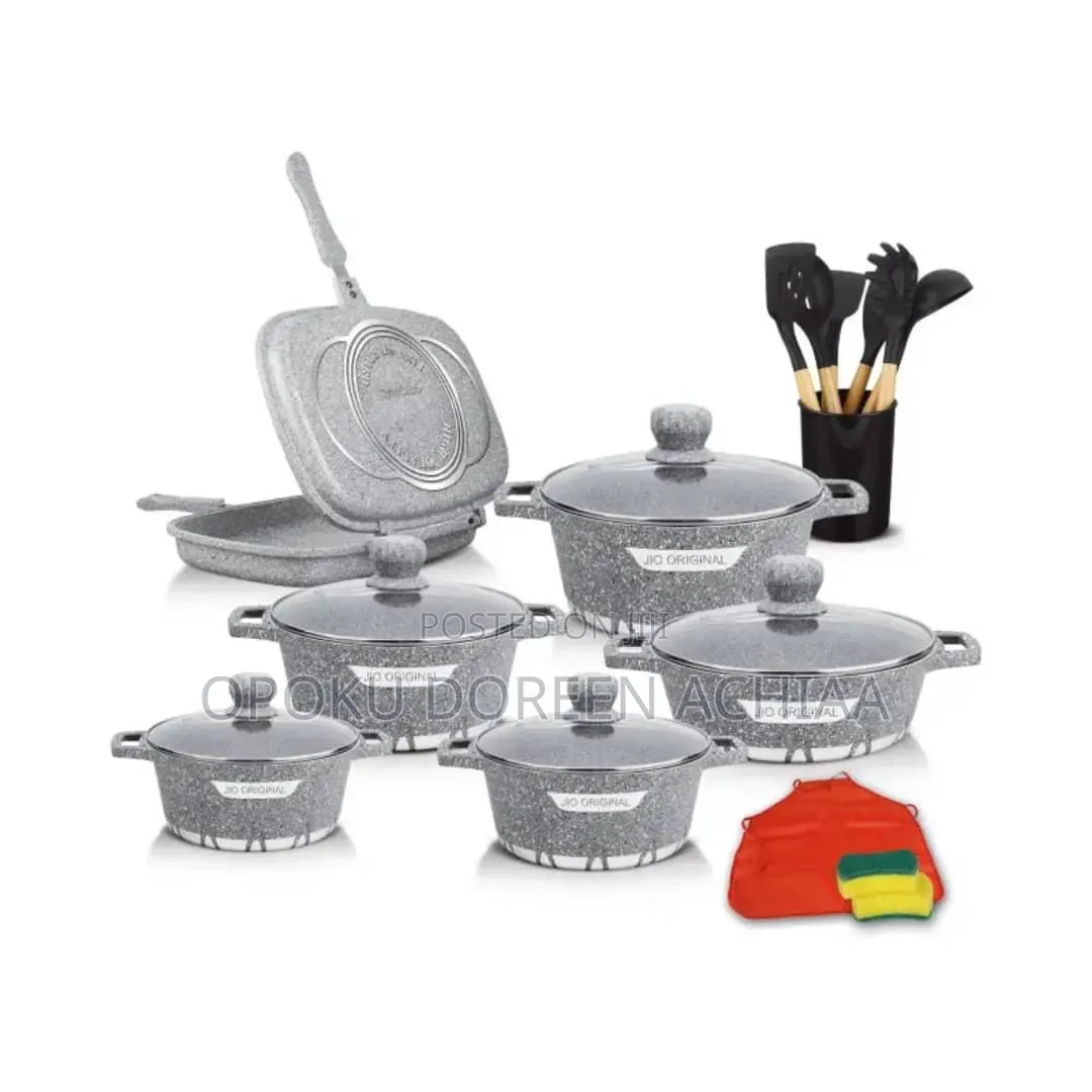 21 Piece J10 Nonstick Cookware
