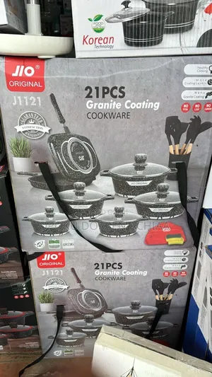 21 Piece J10 Nonstick Cookware