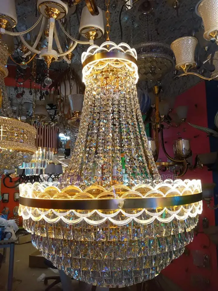Tilapia Skin 600mm Chandelier Light