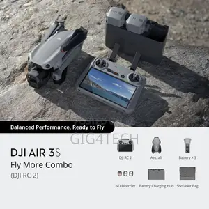 DJI Air 3S Fly More Combo (DJI RC 2) Drone