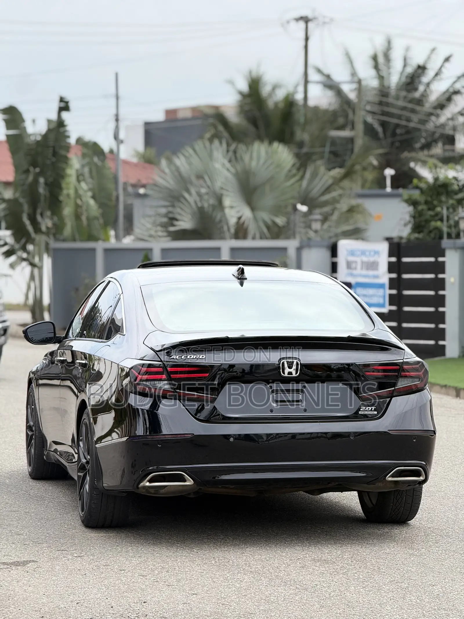 Honda Accord Touring 2.0T 2021 Black