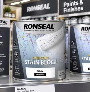 Ronseal Stain Block Primer 750ml – Seals Grease, Smoke Water Damage