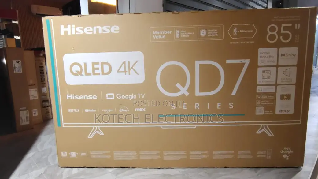 Hisense - 85" Class QD7 Series UHD QLED Smart Google TV
