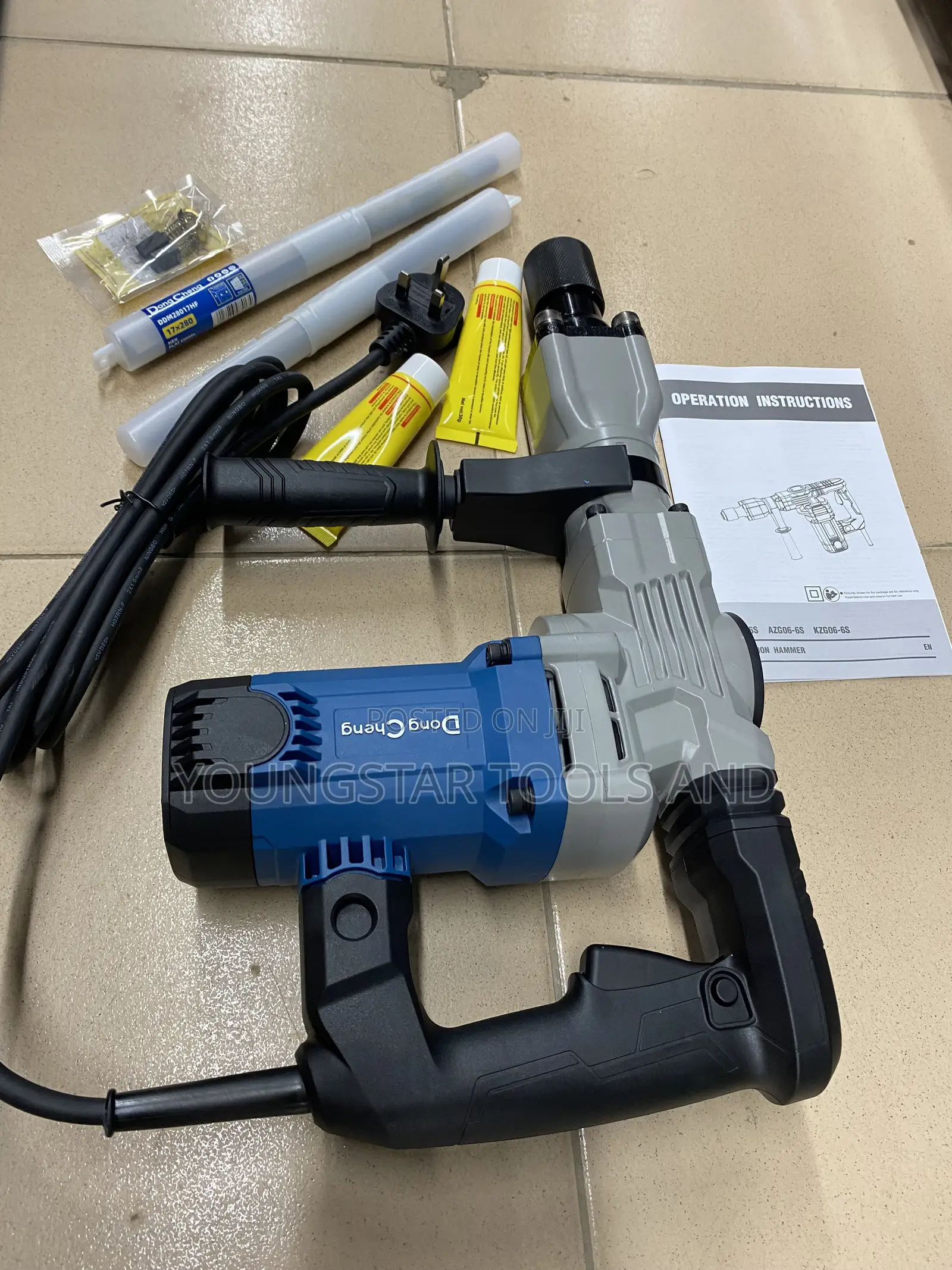 Dongcheng DZG06-6S 1400W Heavy Duty Percussion Hammer