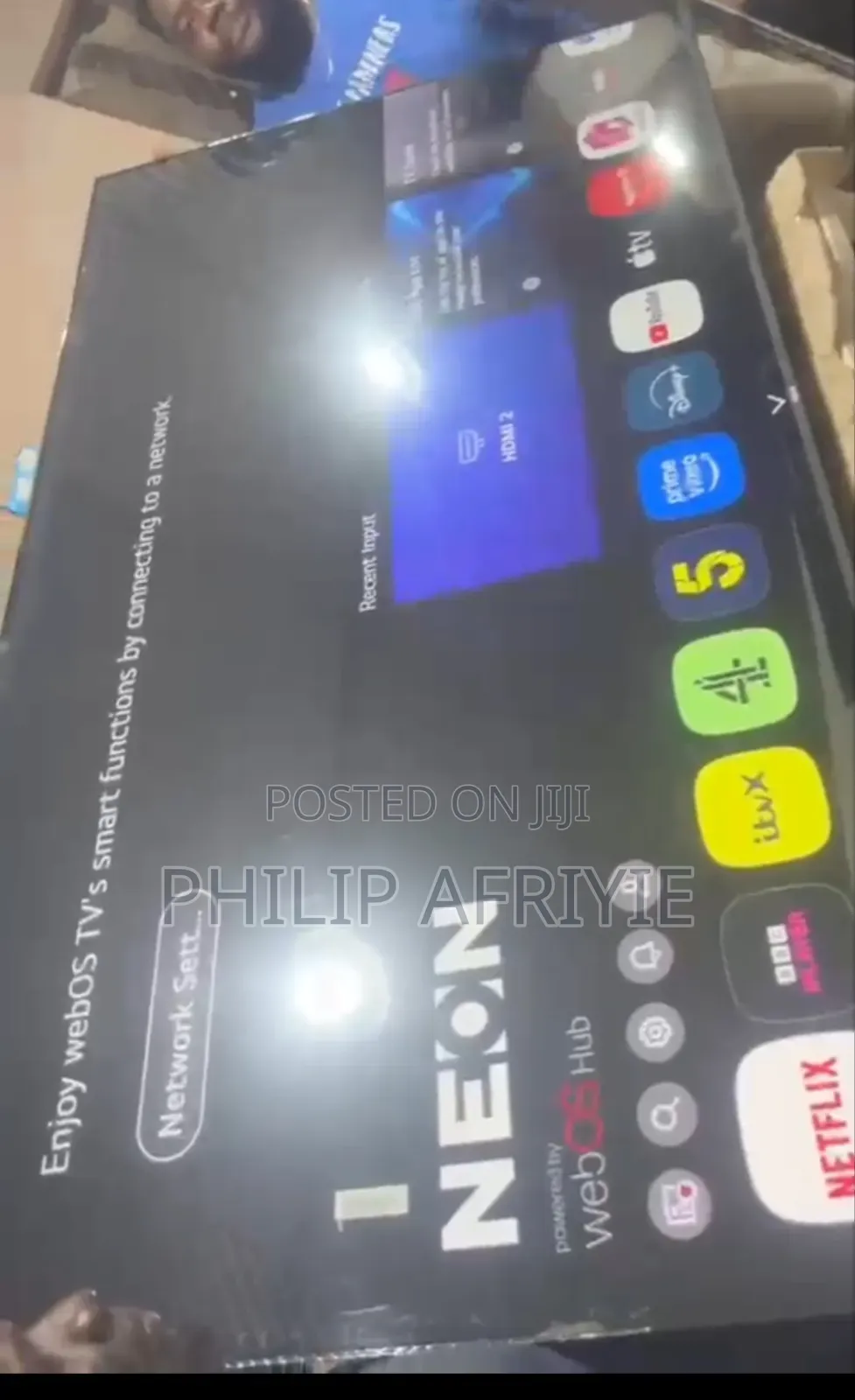 Uk Neon 75 Inch TV (New LG Product)