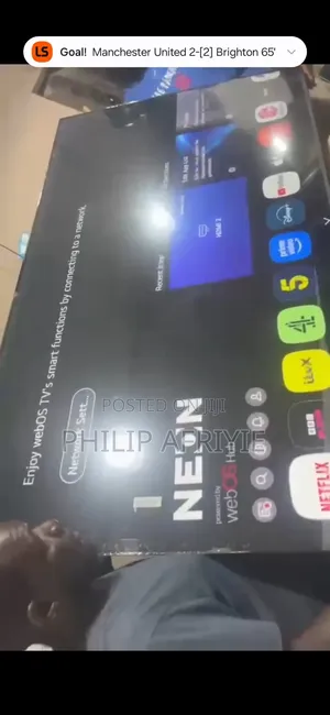 Uk Neon 75 Inch TV (New LG Product)