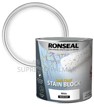 Ronseal Stain Block Primer 750ml – Seals Grease, Smoke Water Damage