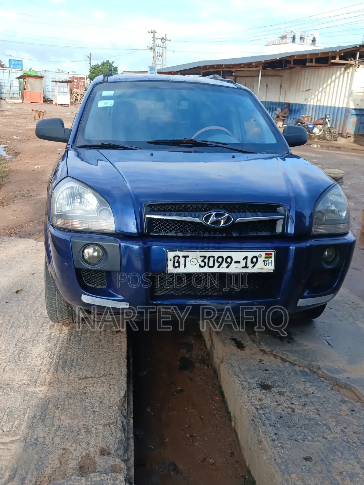 Hyundai Tucson 2008 Blue