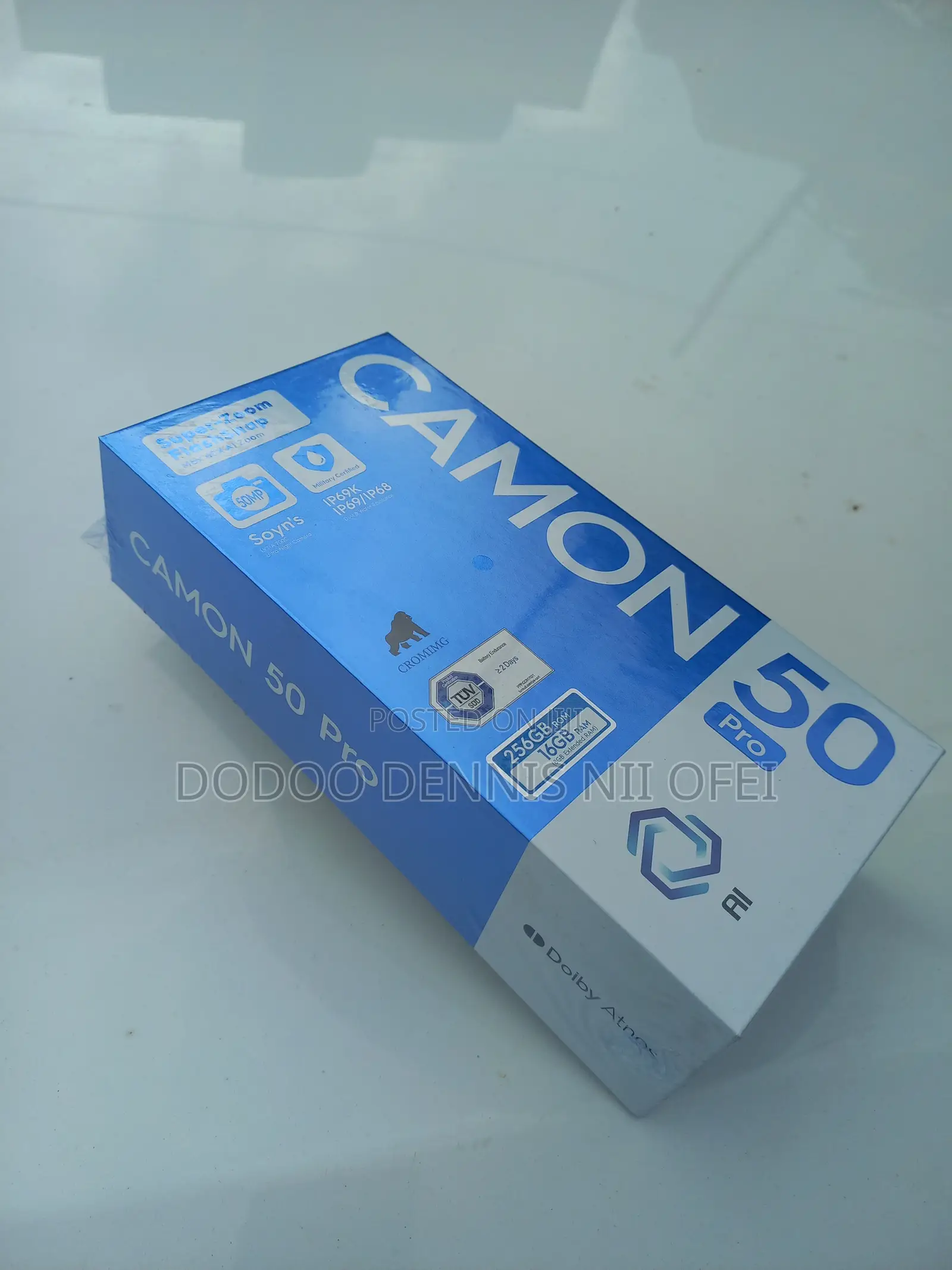 New Tecno Camon 50 Pro 256 GB Orange