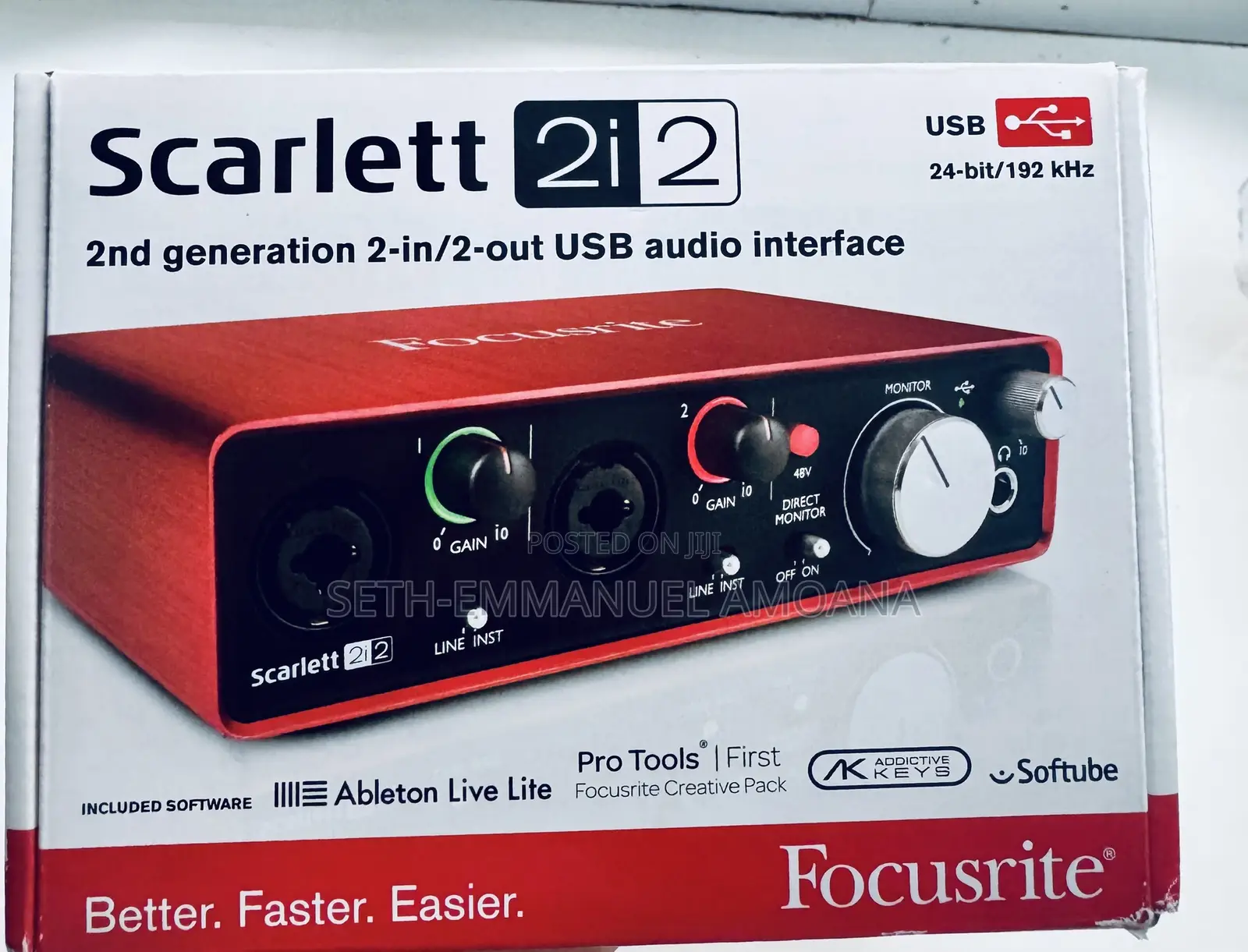 Focurite 2i2 Audio Interface