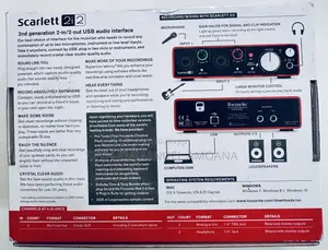 Focurite 2i2 Audio Interface