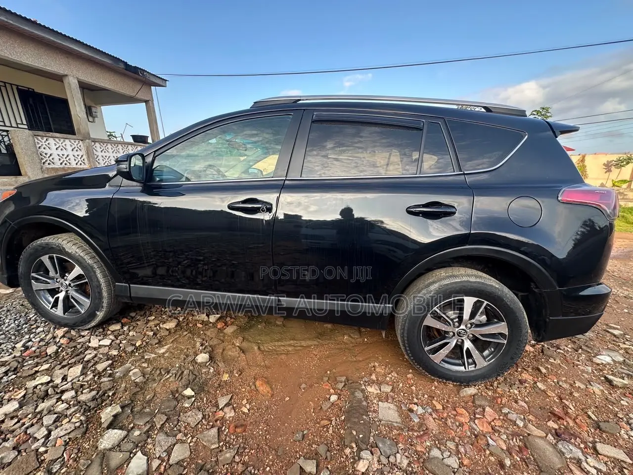 Toyota RAV4 XLE AWD (2.5L 4cyl 6A) 2017 Black