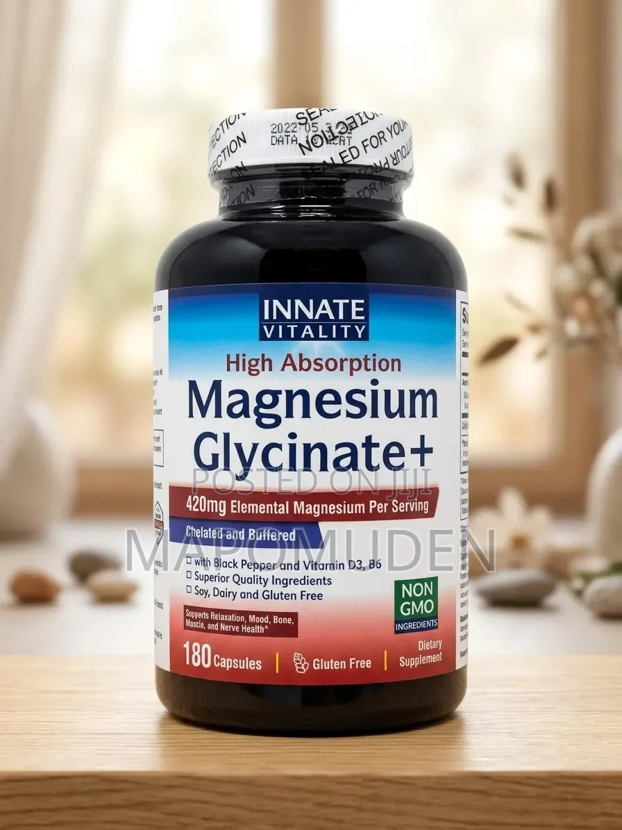 Magnesium Glycinate+, Vitamin D3 B6