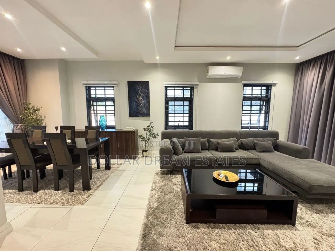 Furnished 3bdrm House in Adjiriganor for rent