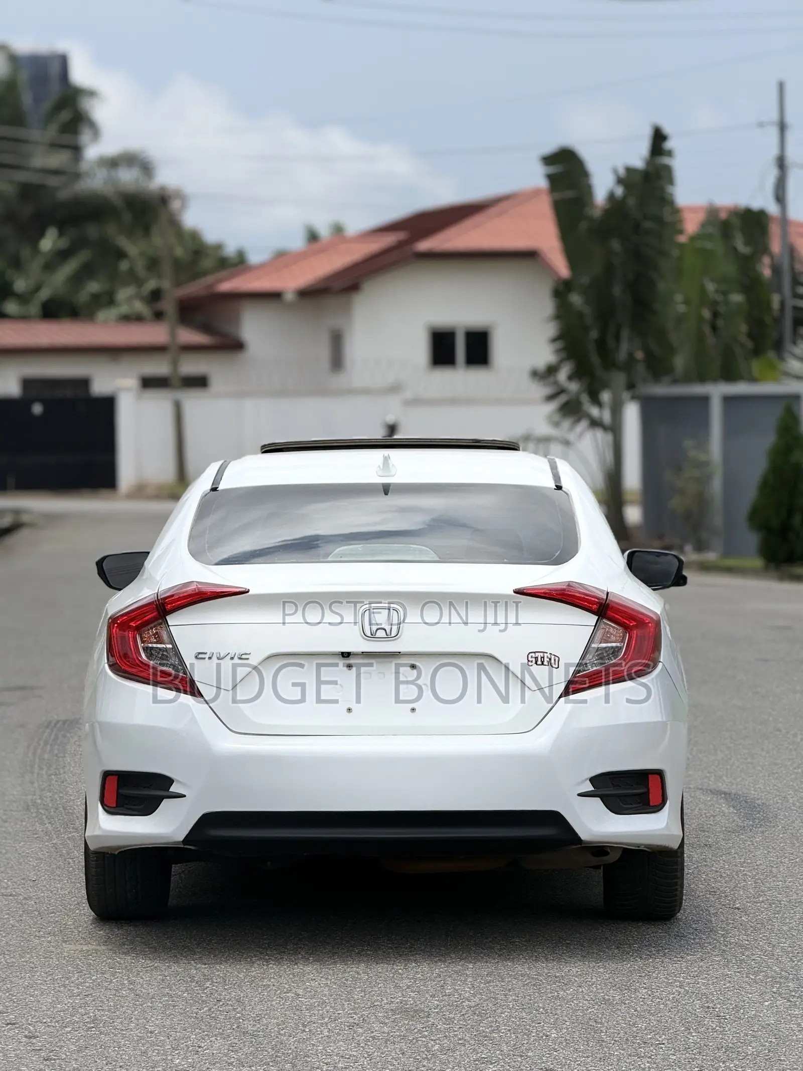 Honda Civic EX Sedan 2018 White