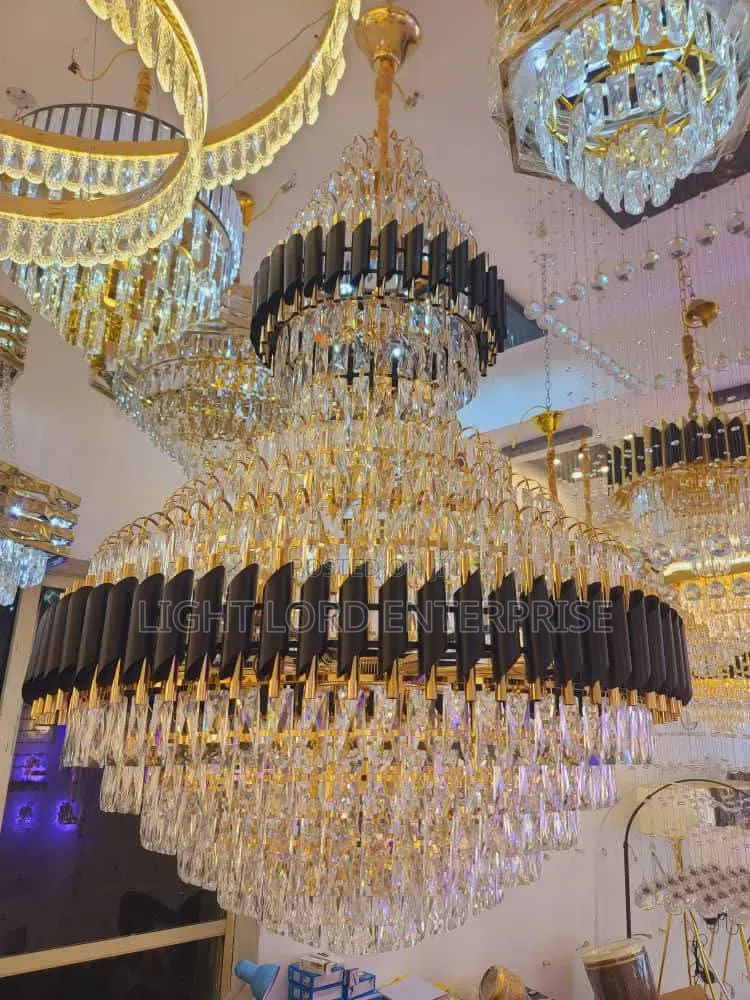 European Ice Crystal Chandelier Light 800mmX600mm