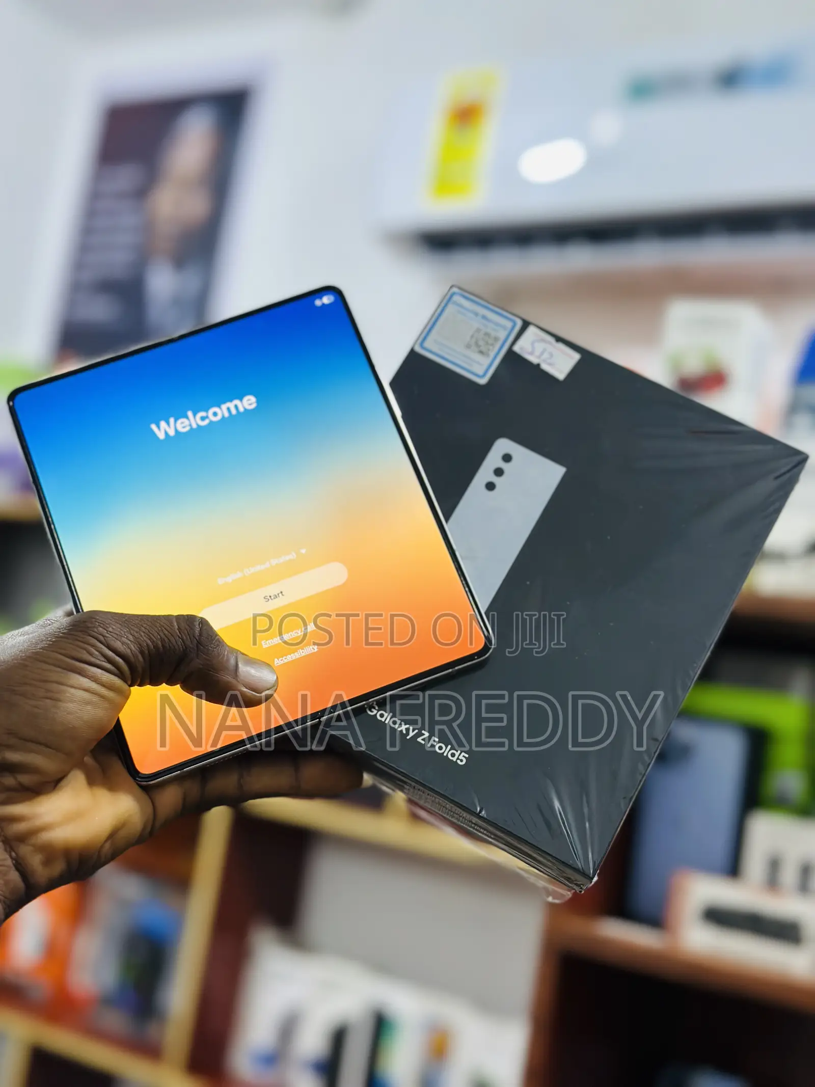 New Samsung Galaxy Z Fold 5 512 GB White