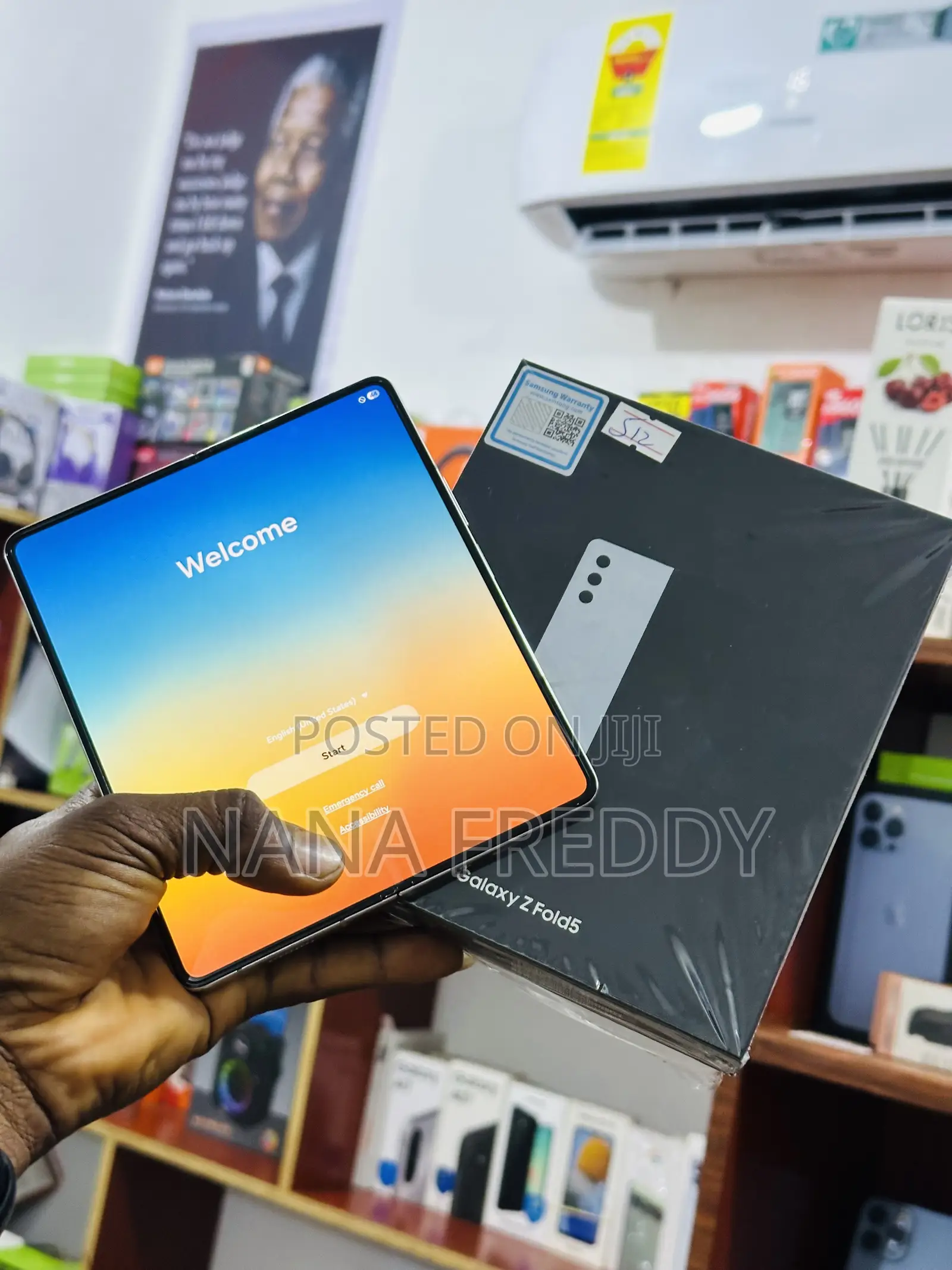 New Samsung Galaxy Z Fold 5 512 GB White