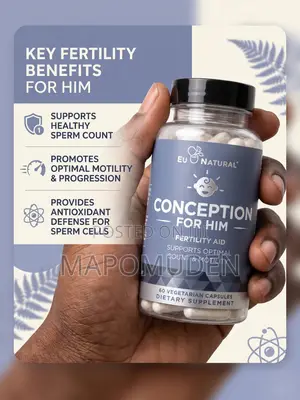 EU Natural Conception for Him (60 Caps) Male Fertility Support