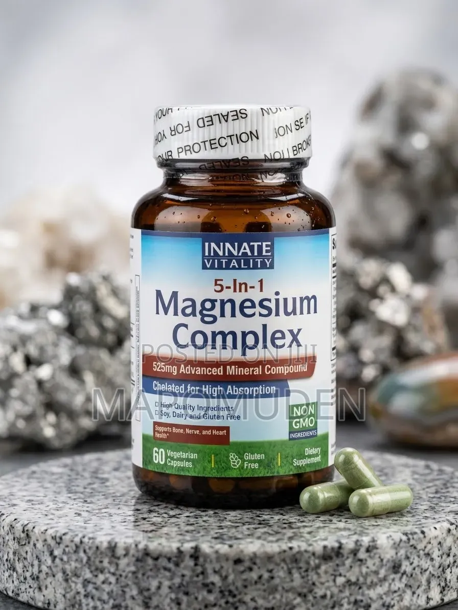 Innate Vitality 5-in-1 Magnesium Complex (60 Caps) Advanced Absorption