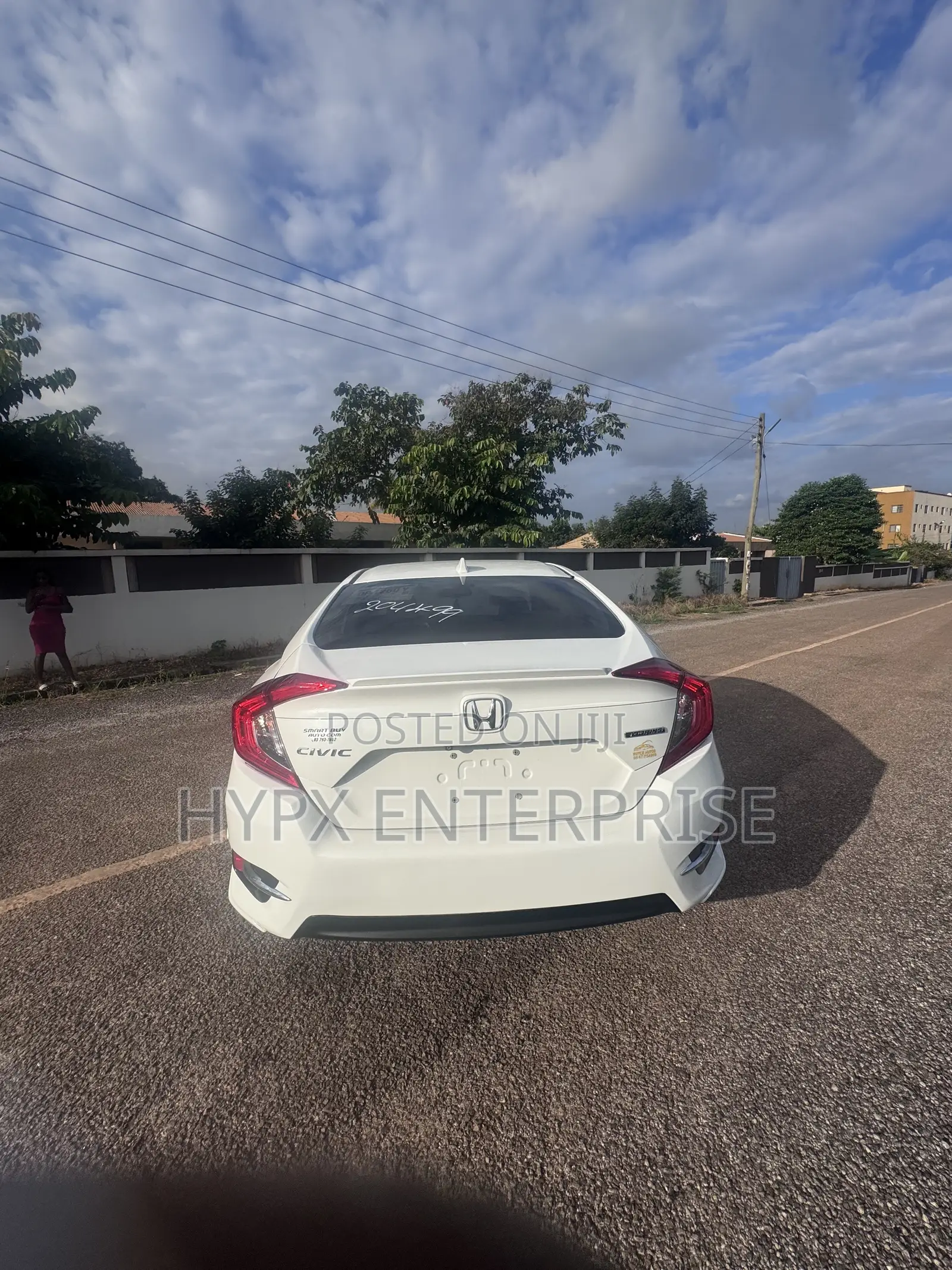 Honda Civic Touring 4dr Sedan (1.5L 4cyl) 2016 White