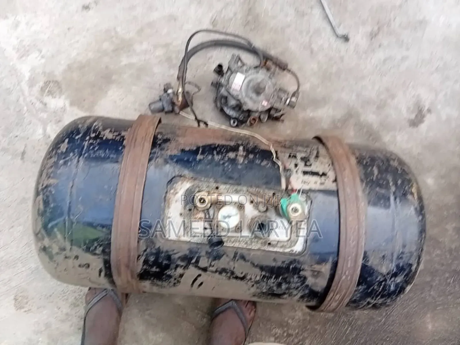 Big Car Gas LPG Tank With Unit