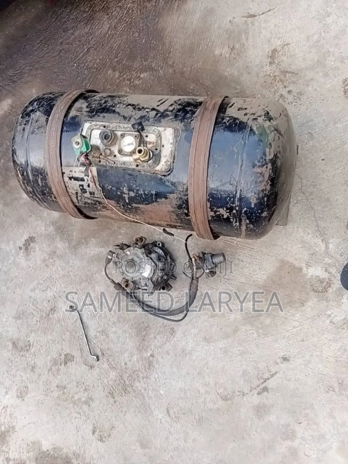 Big Car Gas LPG Tank With Unit