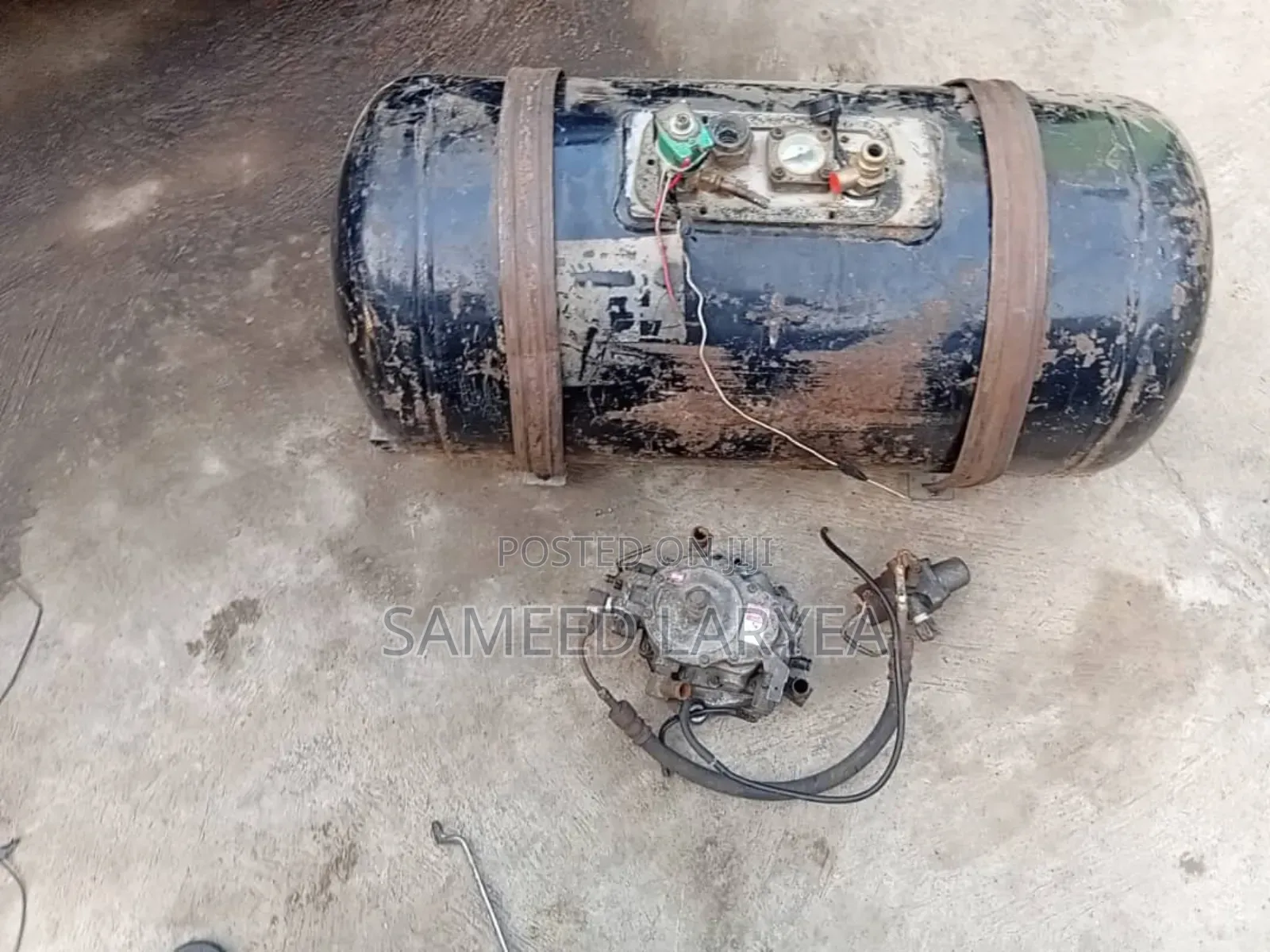 Big Car Gas LPG Tank With Unit