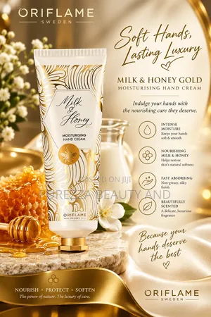 Milk and Honey Gold Moisturising Hand Cream