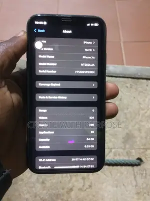 Apple iPhone XR 64 GB Black