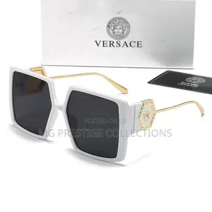 Versace Oversized Square Medusa Sunglasses for Women
