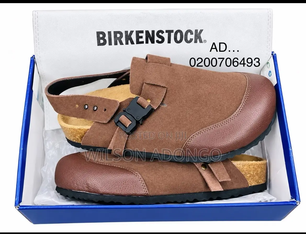 Birkenstock-Style Boston Clog a Closed-Toe Slip-on Adjustable Buckle