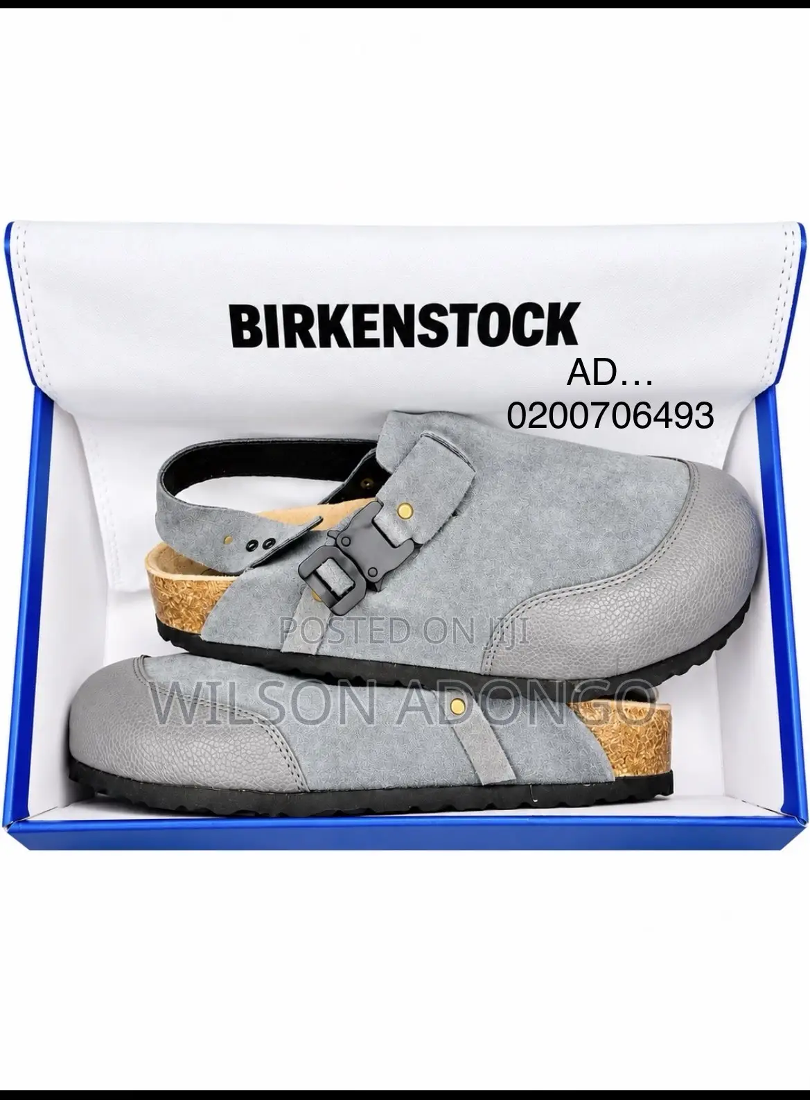 Birkenstock-Style Boston Clog a Closed-Toe Slip-on Adjustable Buckle