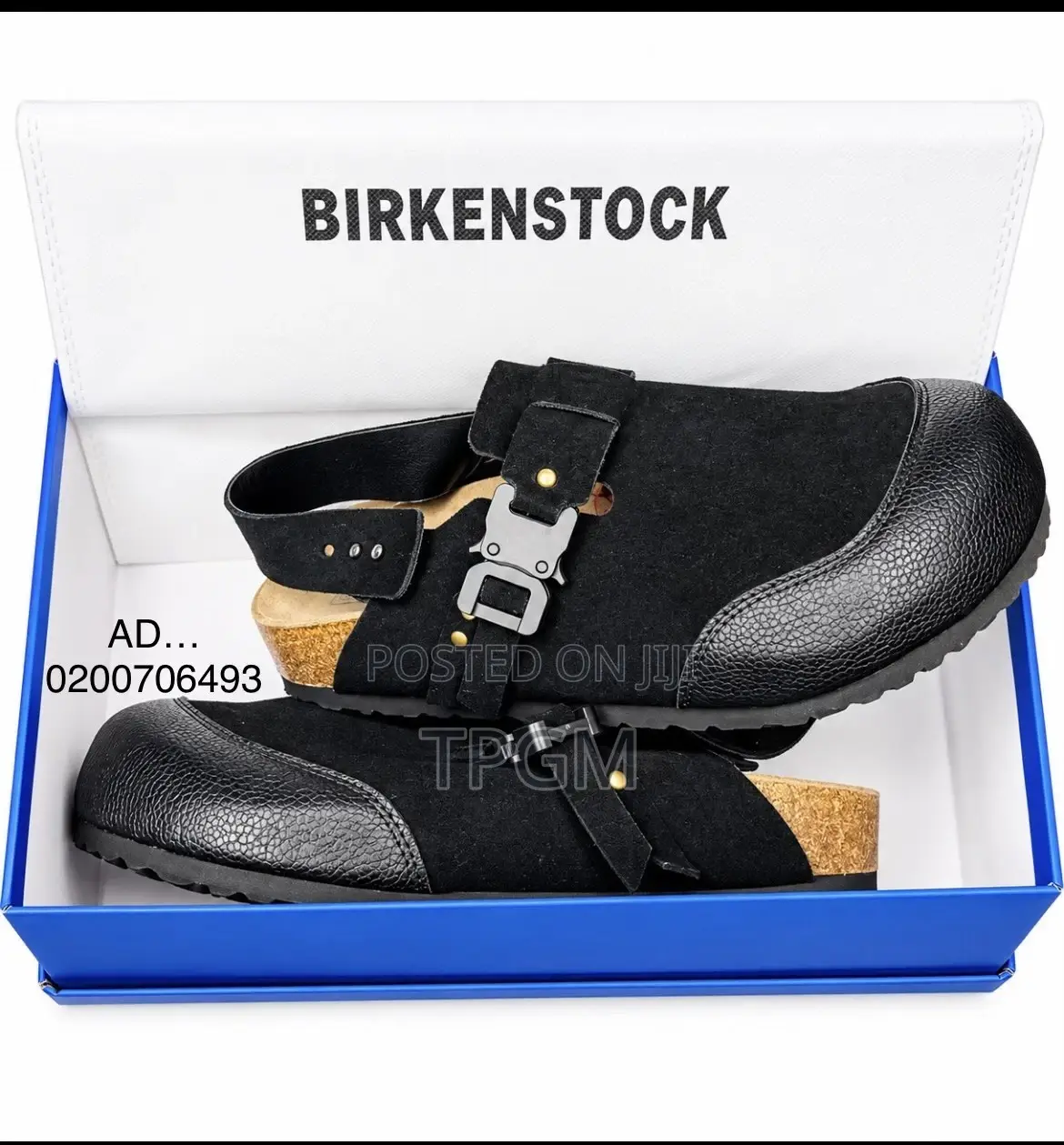 Birkenstock-Style Boston Clog a Closed-Toe Slip-on Adjustable Buckle