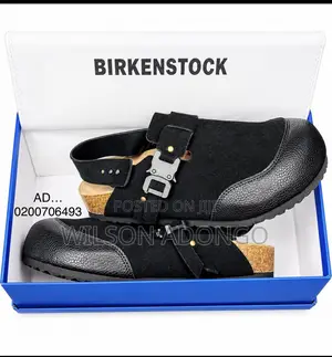 Birkenstock-Style Boston Clog a Closed-Toe Slip-on Adjustable Buckle