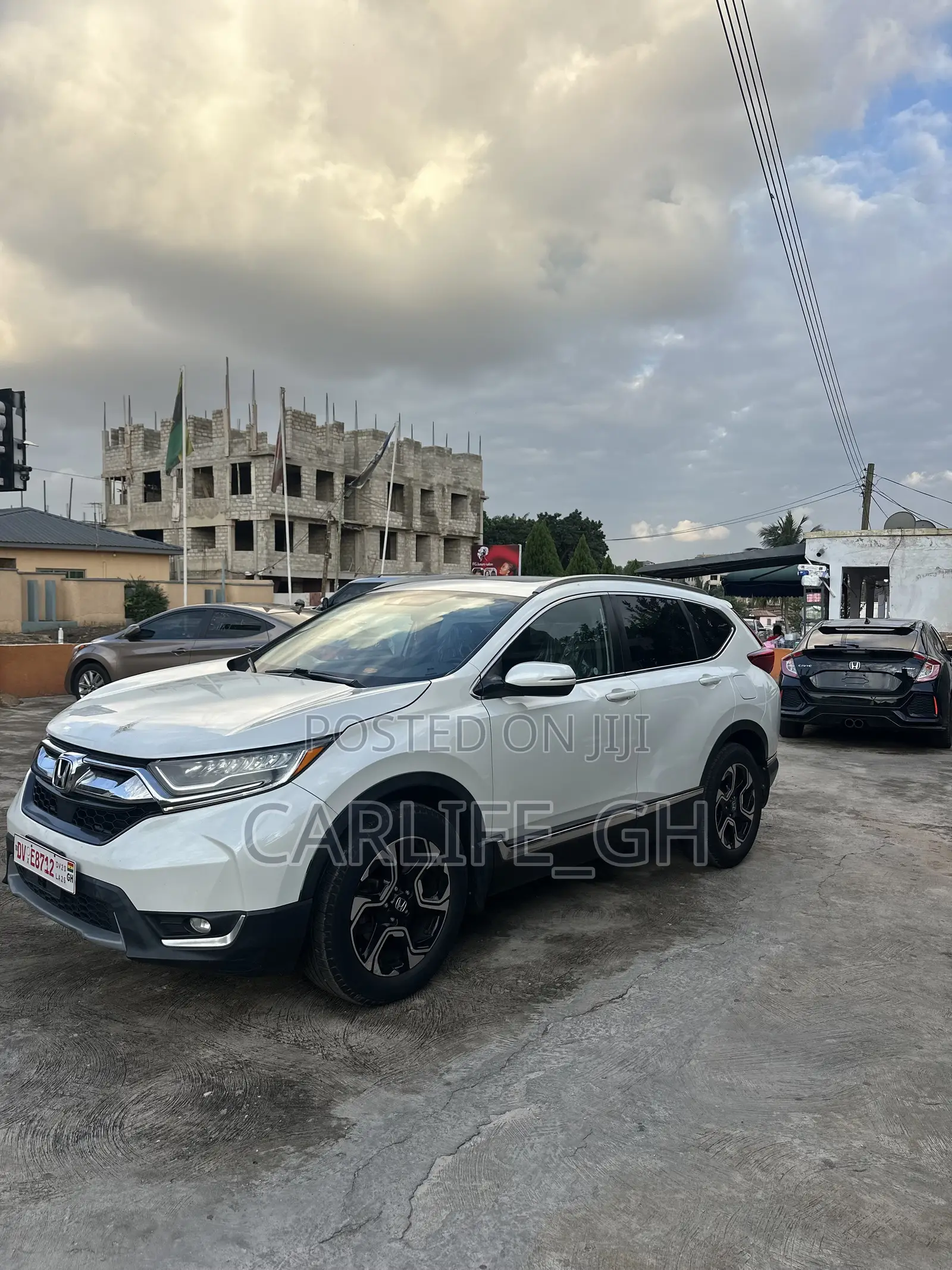 Honda CR-V Touring AWD 2018 White
