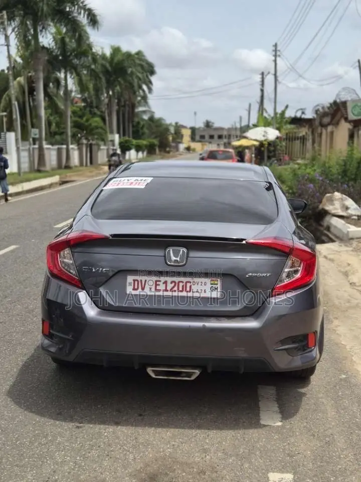 Honda Civic LX Sedan 2019 Gray