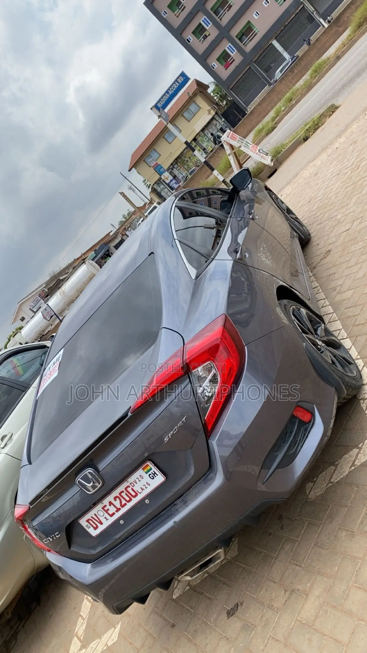 Honda Civic LX Sedan 2019 Gray