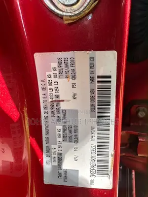 Mazda 3 2019 Red