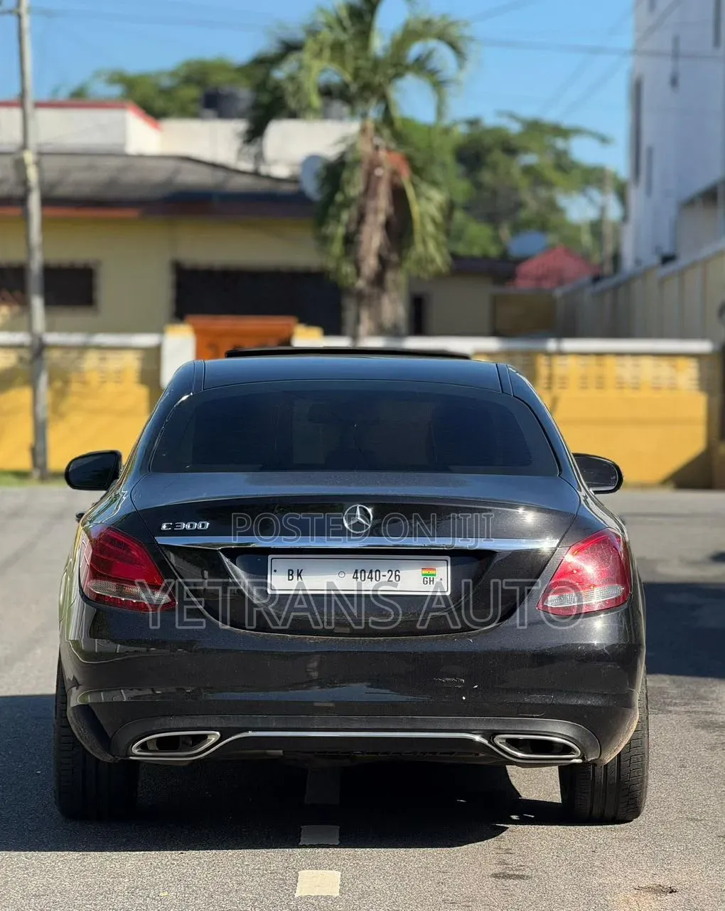 Mercedes-Benz C300 2018 Black