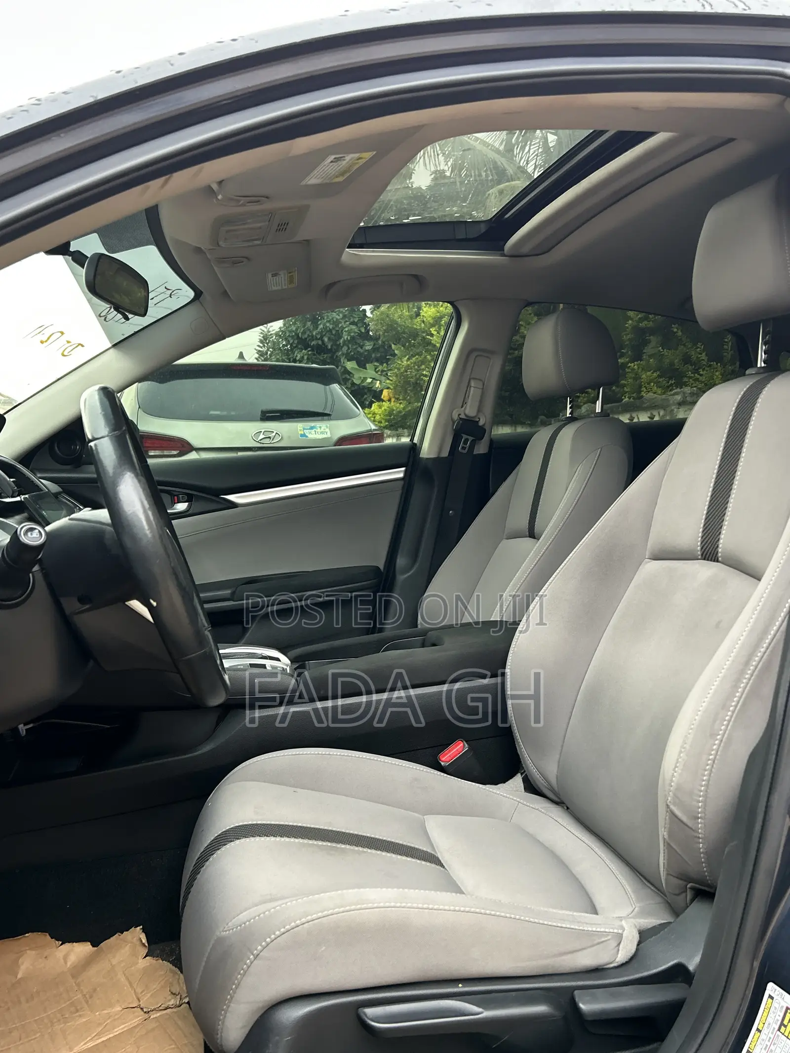 Honda Civic EX Sedan 2018 Matt Black