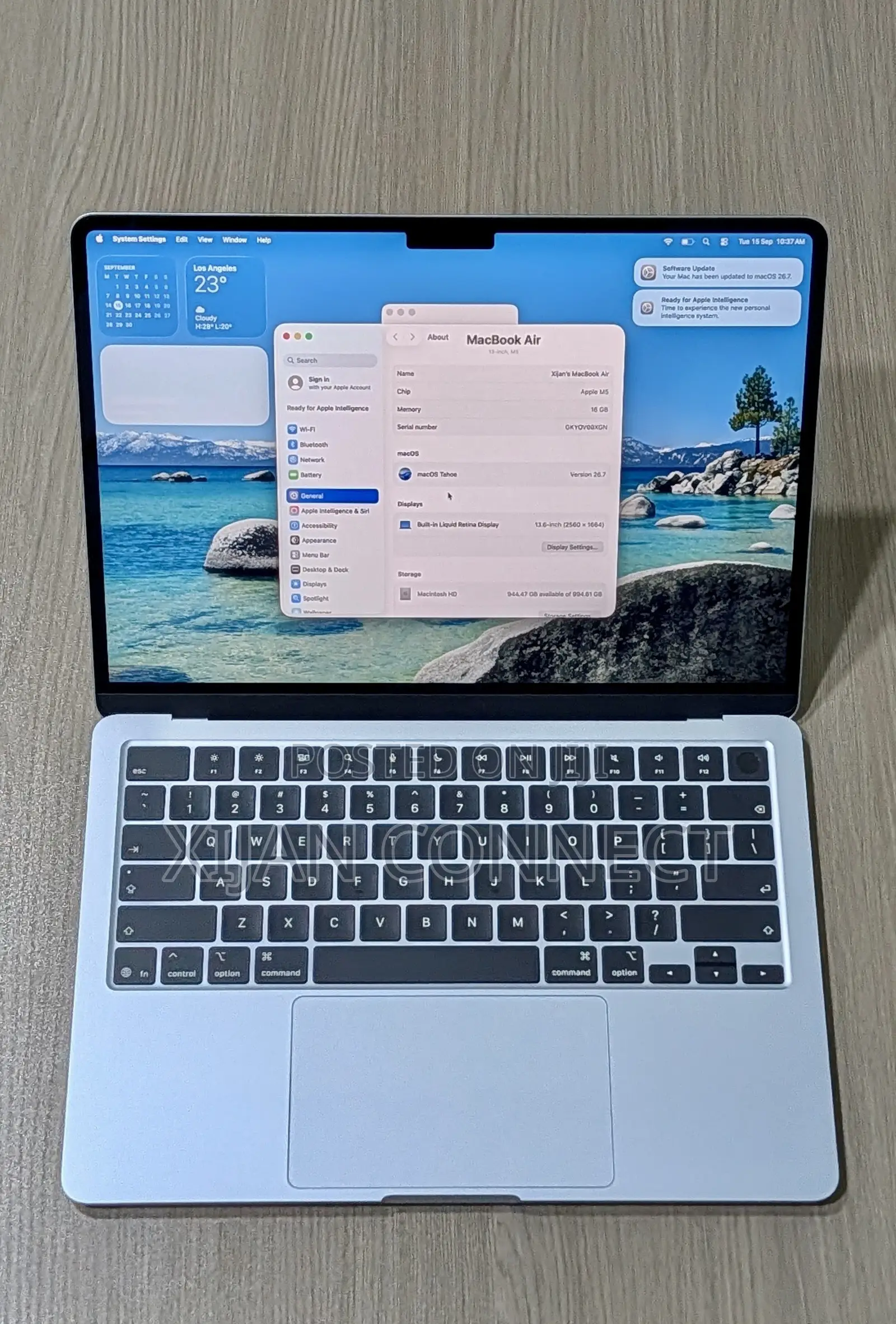 New Laptop Apple MacBook Air 16GB Apple M5 SSD 1T