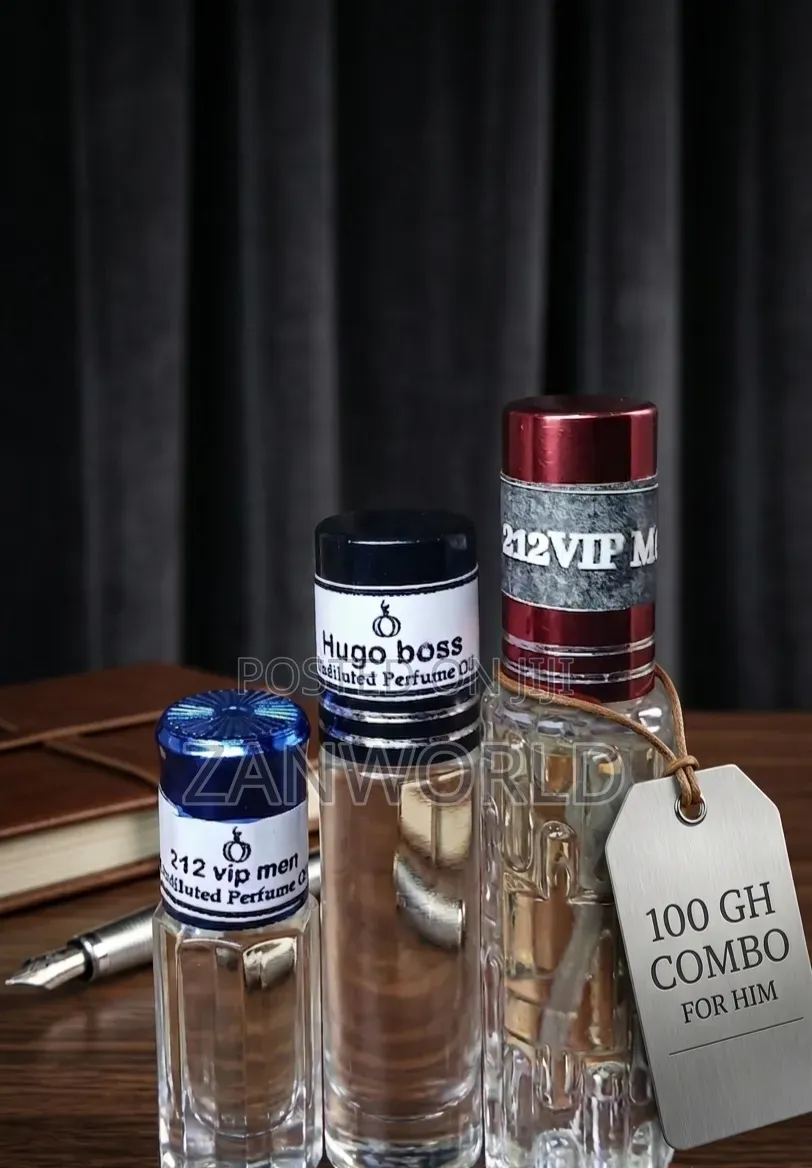 100% Undiluted Perfume Oils Combo for Him.