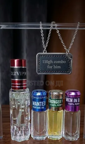 100% Undiluted Perfume Oils Combo for Him.